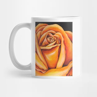 Orange Rose Mug